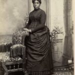 Cabinet Card of African American Woman by Cummings