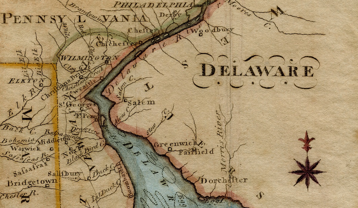 delaware state tree coloring page